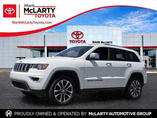 Bright White Clearcoat 2018 Jeep Grand Cherokee Limited