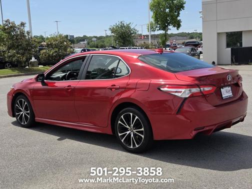 Supersonic Red 2020 Toyota Camry SE