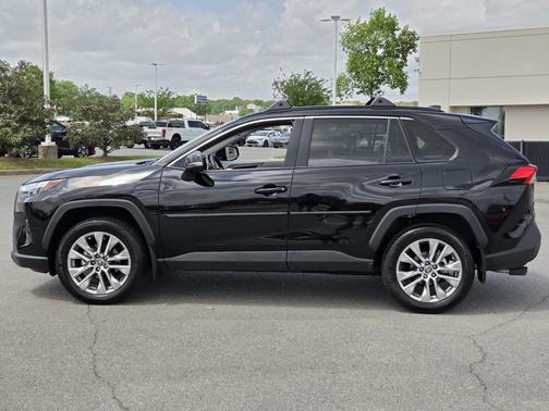 Midnight Black Metallic 2025 Toyota RAV4 XLE Premium