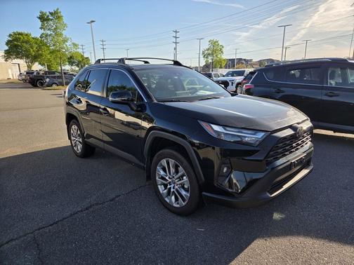 Midnight Black Metallic 2025 Toyota RAV4 XLE Premium
