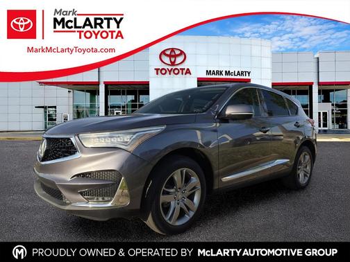 Modern Steel Metallic 2019 Acura RDX Advance Package