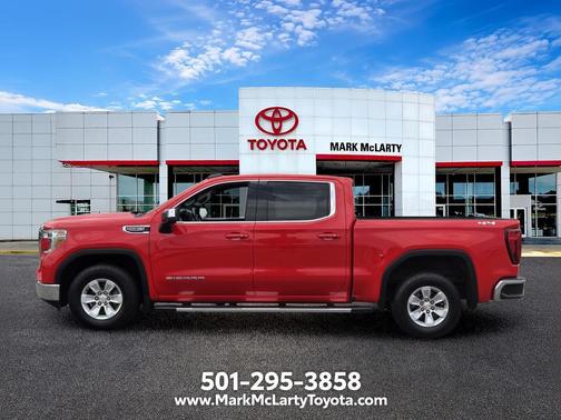 Cardinal Red 2021 GMC Sierra 1500 SLE
