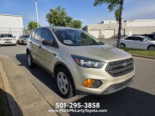 White Gold Metallic 2018 Ford Escape S