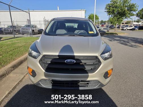 White Gold Metallic 2018 Ford Escape S