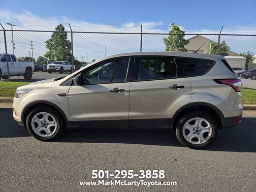 White Gold Metallic 2018 Ford Escape S