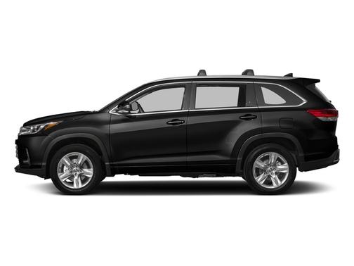 Midnight Black Metallic 2017 Toyota Highlander Limited