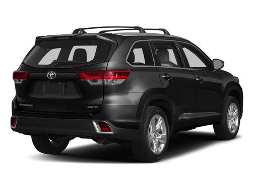 Midnight Black Metallic 2017 Toyota Highlander Limited