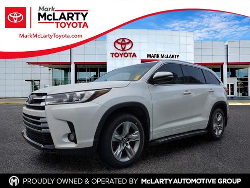 Blizzard Pearl 2017 Toyota Highlander Limited