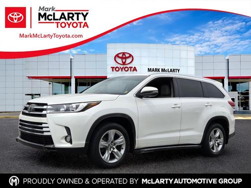 Blizzard Pearl 2017 Toyota Highlander Limited