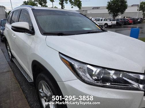 Blizzard Pearl 2017 Toyota Highlander Limited