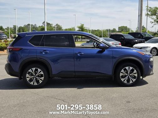 Caspian Blue Metallic 2021 Nissan Rogue SV