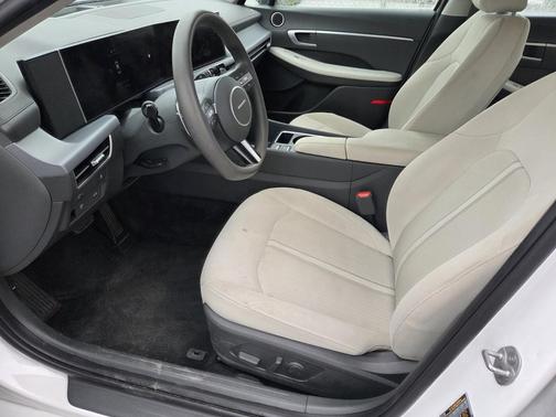 Serenity White 2025 Hyundai SONATA SEL