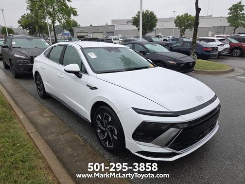 Serenity White 2025 Hyundai SONATA SEL