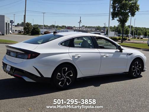 Serenity White 2025 Hyundai SONATA SEL