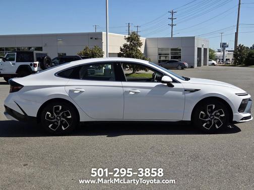 Serenity White 2025 Hyundai SONATA SEL