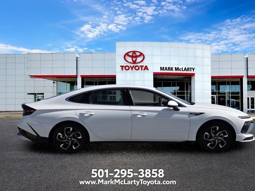 Serenity White 2025 Hyundai SONATA SEL