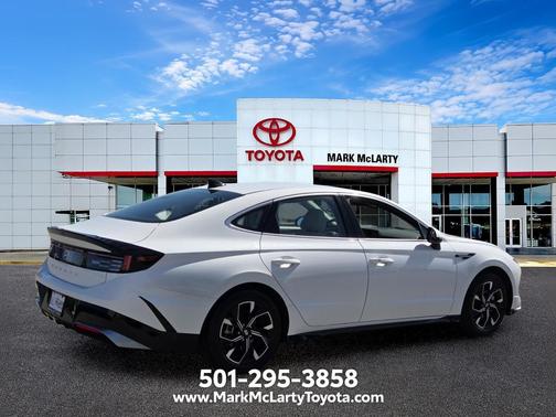 Serenity White 2025 Hyundai SONATA SEL