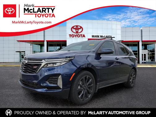 Blue Glow Metallic 2023 Chevrolet Equinox FWD RS
