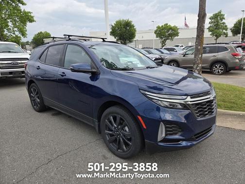 Blue Glow Metallic 2023 Chevrolet Equinox FWD RS