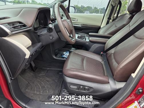 Ruby Flare Pearl 2024 Toyota Sienna Platinum