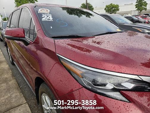 Ruby Flare Pearl 2024 Toyota Sienna Platinum
