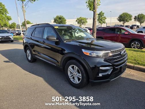 Black Metallic 2024 Ford Explorer XLT