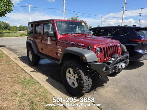 Deep Cherry Red Crystal Pearlcoat 2012 Jeep Wrangler Unlimited Rubicon