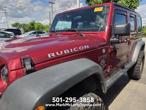 Deep Cherry Red Crystal Pearlcoat 2012 Jeep Wrangler Unlimited Rubicon