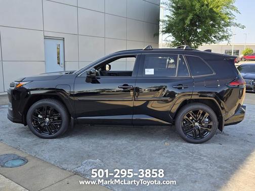Midnight Black Metallic 2026 Toyota RAV4 Plug-In Hybrid SE