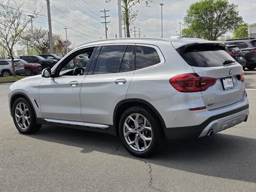 Glacier Silver Metallic 2021 BMW X3 sDrive30i
