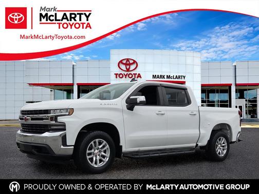Summit White 2019 Chevrolet Silverado 1500 LT