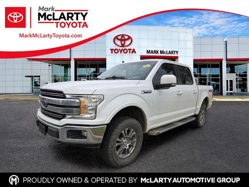 Oxford White 2019 Ford F-150 Lariat