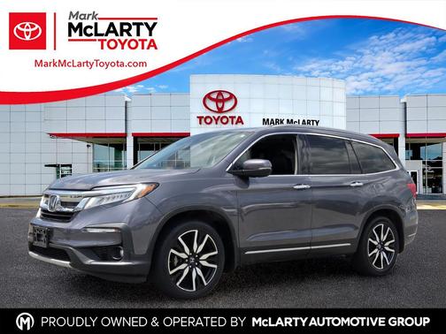 Modern Steel Metallic 2019 Honda Pilot Touring 8-Passenger