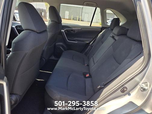 Silver Sky Met/Black Met 2025 Toyota RAV4 Hybrid LE