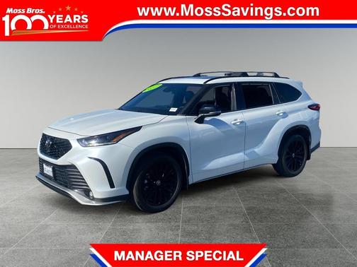 Wind Chill Pearl 2023 Toyota Highlander XSE
