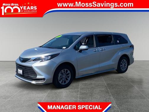 Celestial Silver 2025 Toyota Sienna LE