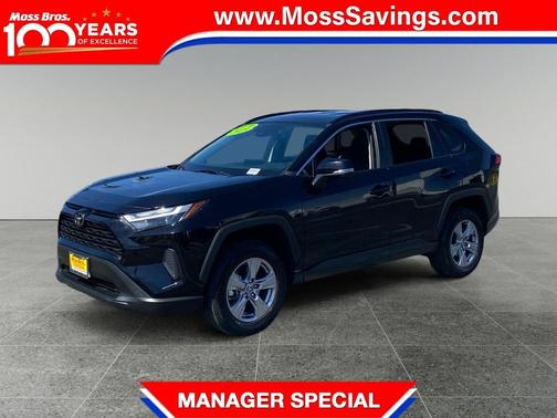Midnight Black Metallic 2025 Toyota RAV4 XLE