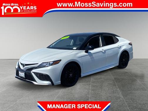 Midnight Black 2023 Toyota Camry XSE V6