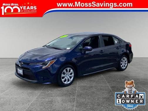 Blueprint 2025 Toyota Corolla LE