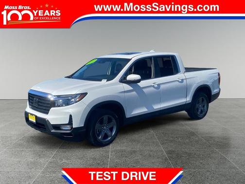 Platinum White Pearl 2023 Honda Ridgeline RTL