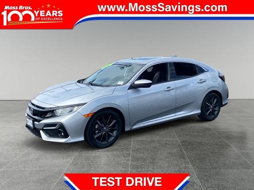 Lunar Silver 2020 Honda Civic EX