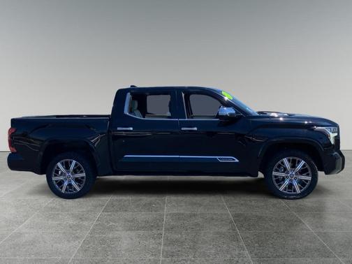 Midnight Black 2023 Toyota Tundra Hybrid Capstone