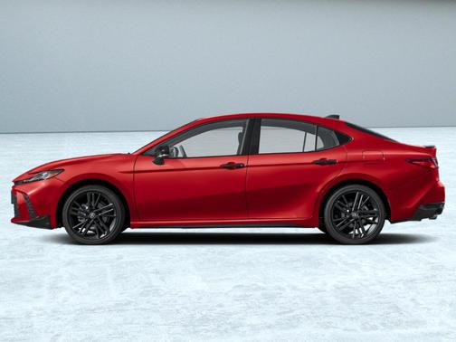 Red 2026 Toyota Camry Nightshade