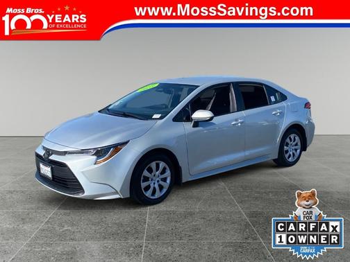 Classic Silver 2025 Toyota Corolla LE