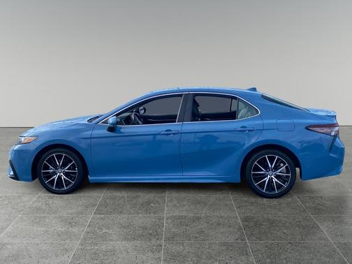 Blue 2023 Toyota Camry SE