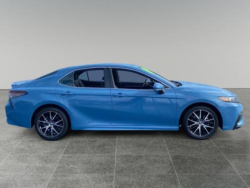 Blue 2023 Toyota Camry SE