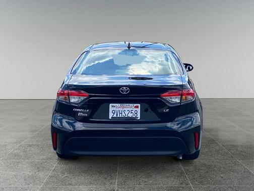 Midnight Black Metallic 2025 Toyota Corolla LE