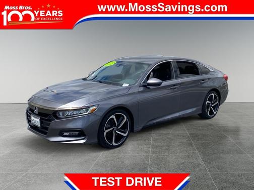 Modern Steel Metallic 2020 Honda Accord Sport 1.5T