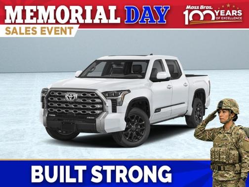Wind Chill Pearl 2026 Toyota Tundra Platinum Truck