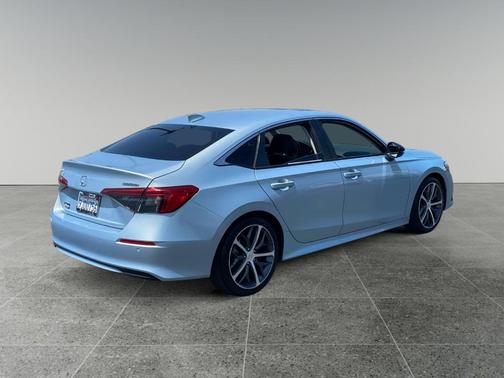 Aegean Blue 2022 Honda Civic Touring